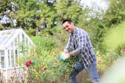Customer booking a landscaping service and reviewing quotation details